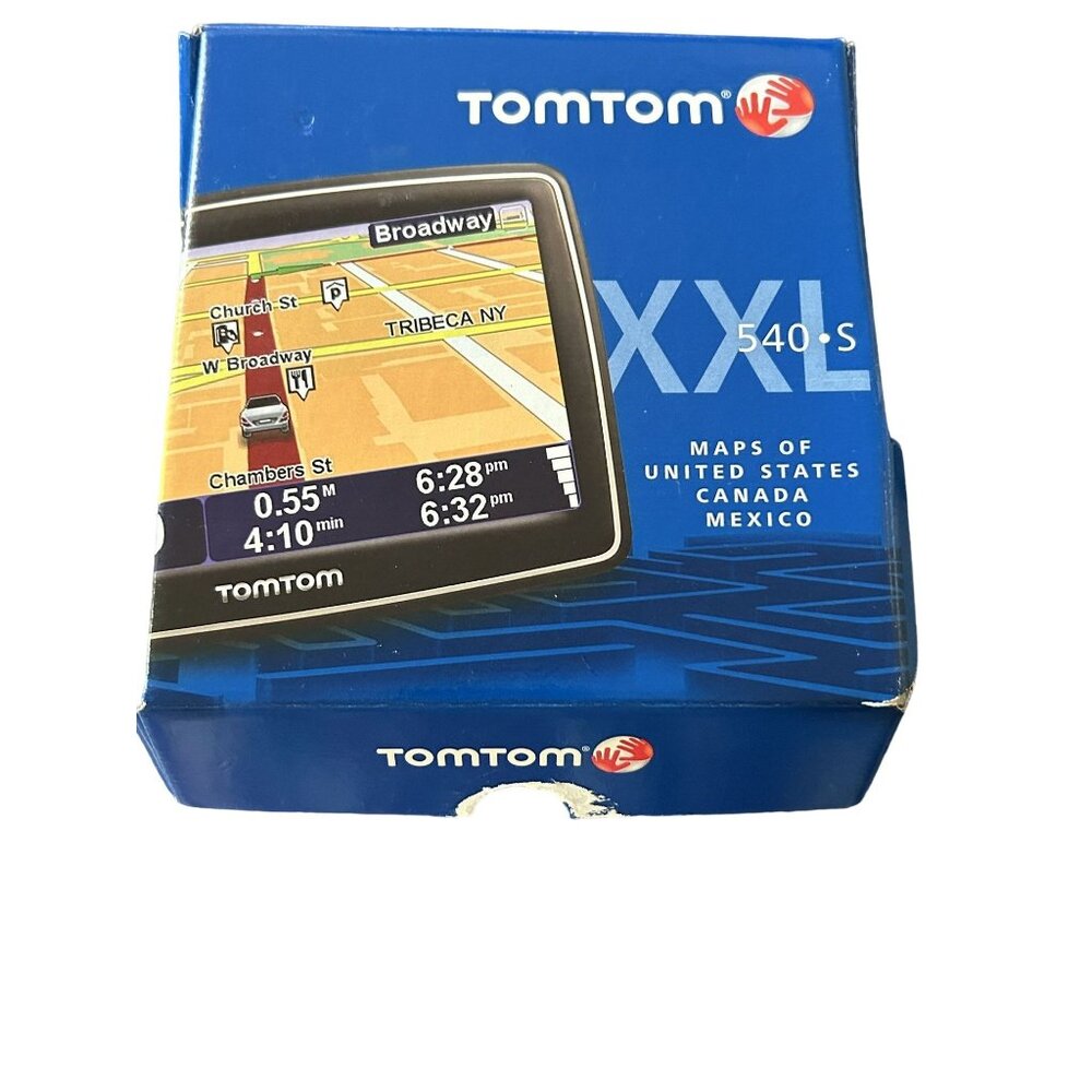 TomTom XXL 540-S GPS Navigator With Maps Of United States Canada & Mexico